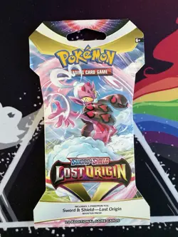 Pokemon TCG Lost Origin Sleeved Booster Pack Factory Sealed Sword & Shield Era - Image 1