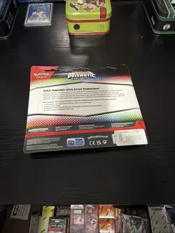 Pokemon TCG Prismatic Evolutions Tech Sticker Collection Sealed Sylveon 3 Packs - Image 2