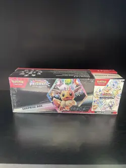 Pokemon Prismatic Evolutions Sam’s Club Exclusive Surprise Box + Booster Bundle - Image 1