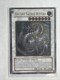 ANCIENT SACRED WYVERN ULTIMATE RARE ANPR-EN043 YUGIOH! NM - Image 1