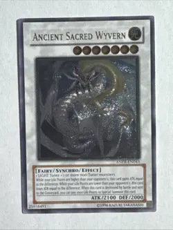 ANCIENT SACRED WYVERN ULTIMATE RARE ANPR-EN043 YUGIOH! NM - Image 3