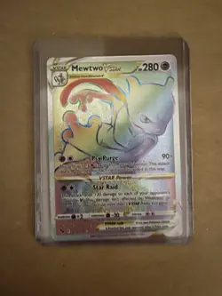 Mewtwo Vstar 079/078 Pokemon Go Rainbow Rare - Secret Rare - NM - Pokemon TCG - Image 2