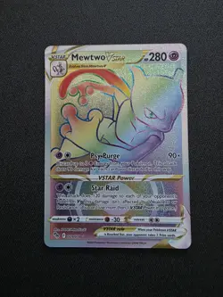 Mewtwo Vstar 079/078 Pokemon Go Rainbow Rare - Secret Rare - NM - Pokemon TCG - Image 1