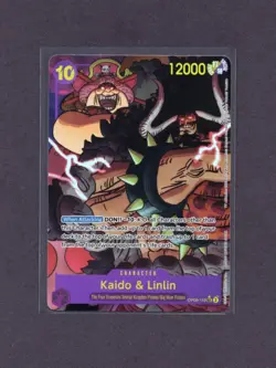Kaido & Linlin Alternate Art SEC OP08-119 Two Legends Foil One Piece - Image 1