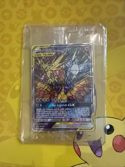 SM210 Pokemon Black Star Promo Moltres Zapdos Articuno Tag Team GX Sealed - Image 1