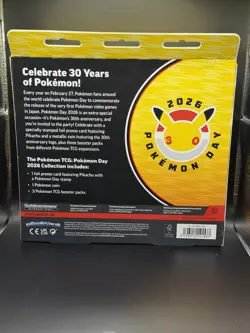 Pokemon TCG Pokemon Day 2026 Collection Box, NEW SEALED IN HAND. SHIPS FAST - Image 2