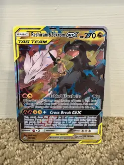 Pokemon TCG Reshiram & Zekrom GX 157/236 Cosmic Eclipse Tag Team - Image 1