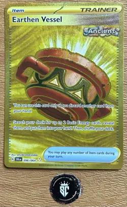 Earthen Vessel - Shrouded Fable - Pokemon TCG - Gold Secret Rare 096/064 - Image 1