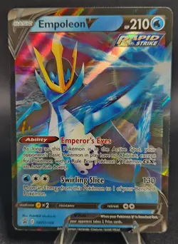 Empoleon V SWSH108 - Black Star Promo - Rapid Strike - Pokemon Card - NM - Image 1