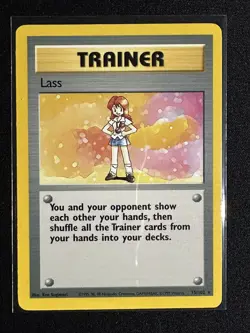 Lass 75/102 - Base Set Pokemon Card 1999 - WOTC Unlimited - Vintage Rare TCG - Image 3