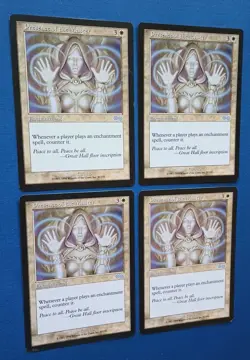 Magic the Gathering MTG Urza's Saga PRESENCE OF THE MASTER X 4 LP/EX U 1998! - Image 2