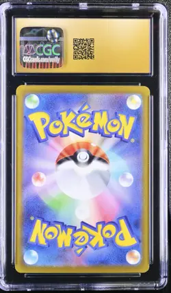 CGC Pristine 10 Japanese Pokemon Lady SR 114/100 S11: Lost Abyss Holo - Image 2