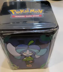 Pokemon TCG Stacking Tins Factory Sealed New 2026 3 Booster Packs, 2 Stkr sheets - Image 1