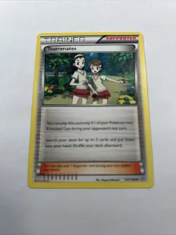 Pokemon TCG Teammates Primal Clash 141/160 Regular Uncommon NM - Image 1