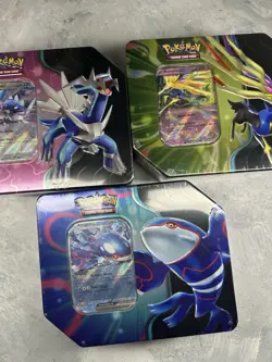 Pokemon TCG Azure Legends Tin Lot of 3 Sealed - Image 1