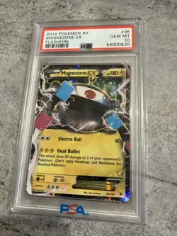 Magnezone EX PSA 10 Pop 12 Flashfire 2014 Pokemon - Image 1