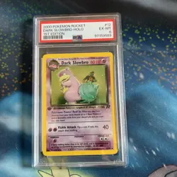 2000 POKEMON ROCKET 1ST EDITION DARK SLOWBRO-HOLO 12 PSA 6 - Image 1