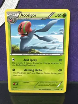 Accelgor 12/101 Noble Victories Regular Pokemon Card TCG Near Mint Rare - Image 1