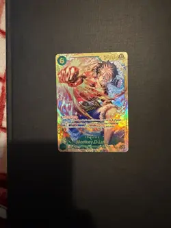 One Piece Carrying On His Will Monkey.D.Luffy SP OP13-118 SEC English ALT ART - Image 2
