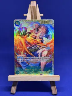 Monkey.D.Luffy SEC OP13-118 Carrying On His Will One Piece TCG NM English - Image 1