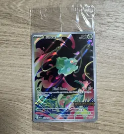 Pokemon TCG: Mega Evolution Bulbasaur 133/132 Stamped Promo - New & Sealed - Image 1