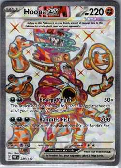 Hoopa ex 226/182 SV04: Paradox Rift - Pokemon Card - NM - Image 1