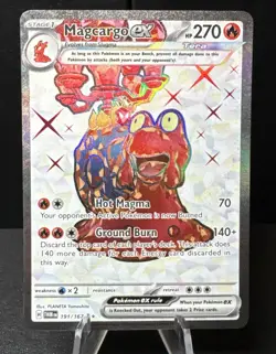 Magcargo ex 191/167 Sv06: Twilight Masquerade Holo Pokemon Card NM - Image 1