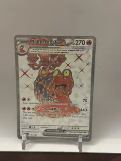Pokemon Magcargo ex - 191/167 SV06: Twilight Masquerade Holofoil card NM - Image 1