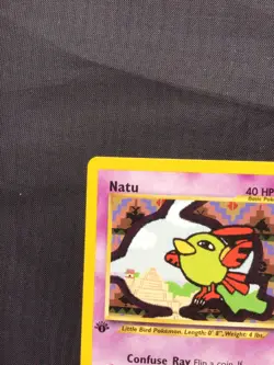 Pokemon Cards: 1st Edition Neo Discovery Common: Natu 59/75 - Image 2