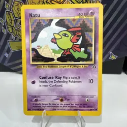 Natu - 59/75 - Common Pokemon Card - Neo Discovery 2001 WOTC NM - Image 1