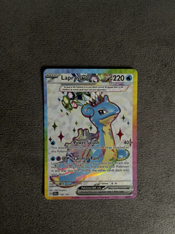 Lapras ex 158/142 SV07: Stellar Crown - Pokemon Card - NM - Image 1