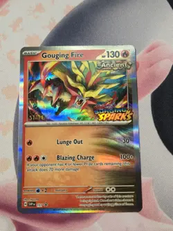 Gouging Fire - 151 Staff Prerelease - SV: Scarlet & Violet Promo Card - Image 1