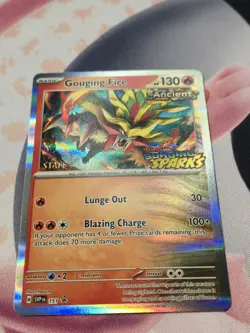 Gouging Fire - 151 Staff Prerelease - SV: Scarlet & Violet Promo Card - Image 2
