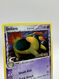 36/101 Quilava REVERSE HOLO EX Dragon Frontiers Pokemon Card NM - Image 2