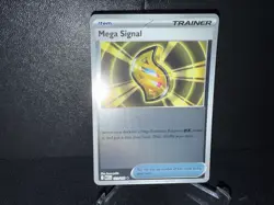 Mega Signal 121 2025 Pokemon Mega Evolution Reverse Holo Card NM+ - Image 1