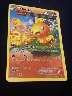 Torchic 26/160 Non Holo Pokemon Card TCG 2015 Primal Clash Near Mint - Image 1
