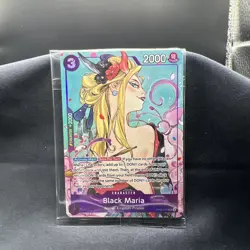 Black Maria (Illustration Box Vol.2) OP08-074 One Piece Promotion Cards Foil - Image 1