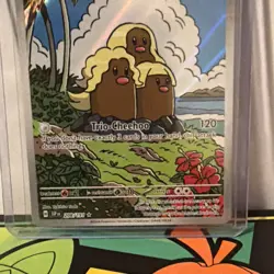 Alolan Dugtrio 208/191 Holo Illustration Rare Surging Sparks Pokemon Card Nmint! - Image 3