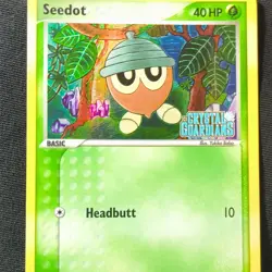 Pokemon TCG, Crystal Guardians 2 Card Holo Lot Seedot MP Dual Ball Trainer LP - Image 2