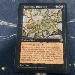Magic the Gathering - Tombstone Stairwell - Mirage - LP - Regular - English - Image 2