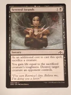 Severed Strands - Guilds of Ravnica Magic the Gathering MTG Nice! - Image 1