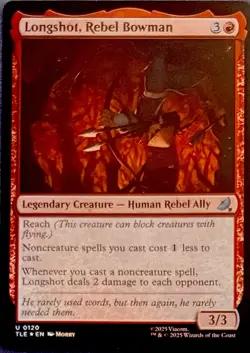 Wizards of the Coast Longshot, Rebel Bowman Legendary Creature Red 0120 MTG - Image 1