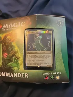 MTG - Magic the Gathering: Zendikar Rising Commander Deck - Land's Wrath - Image 1
