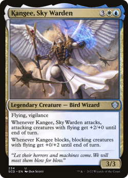 Kangee, Sky Warden [Starter Commander Decks] Magic MTG - Image 1