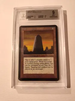MTG Alpha Basalt Monolith BGS 9 Quad++ MINT (9.5 centering, edges) 1993 - Image 1