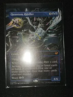 🔥 MTG - Quantum Riddler - BORDERLESS Edge of Eternities Mythic EOE #305 M/NM 🔥 - Image 2