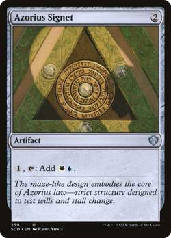 Azorius Signet [Starter Commander Decks] Magic MTG - Image 1