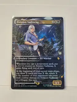Estinien Varlineau (Borderless) (Chocobo Track Foil) Commander: Final Fantasy - Image 1