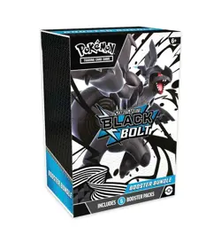 Pokemon TCG: Scarlet & Violet Black Bolt Booster Bundle *6 Packs* PREORDER - Image 1