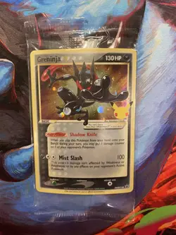 Greninja Gold Star SWSH144 Promo Card - SEALED Pokemon TCG - Image 1